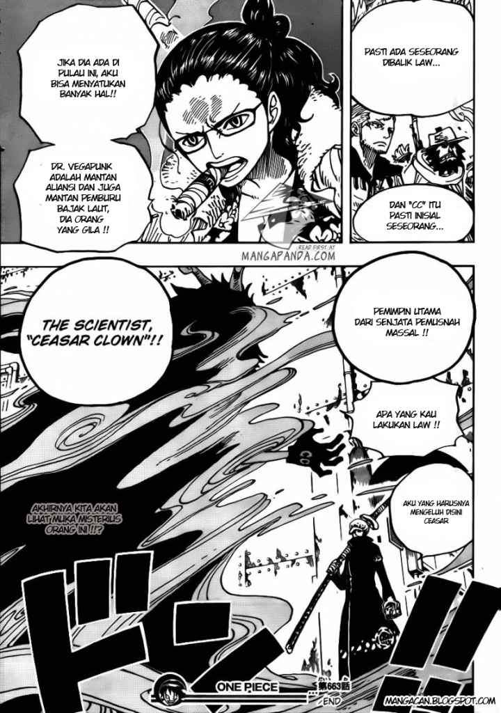 One Piece Chapter 663 Halaman 20