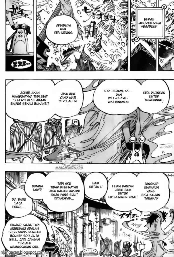One Piece Chapter 664 Halaman 8