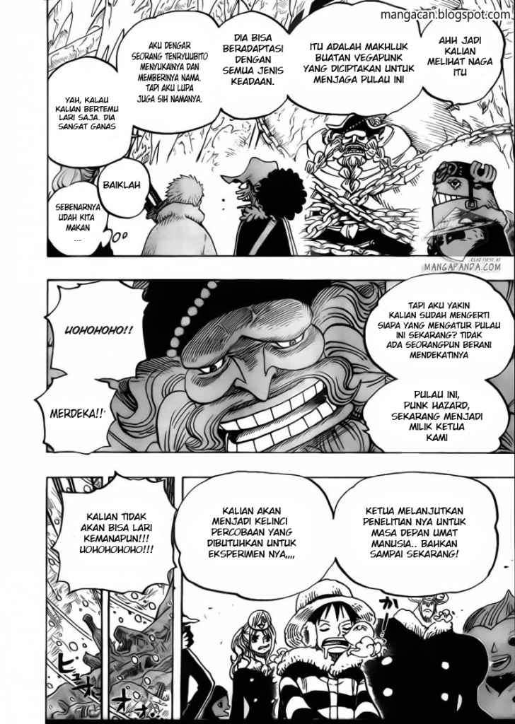 One Piece Chapter 664 Halaman 16