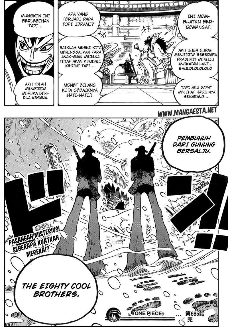 One Piece Chapter 665 Halaman 18