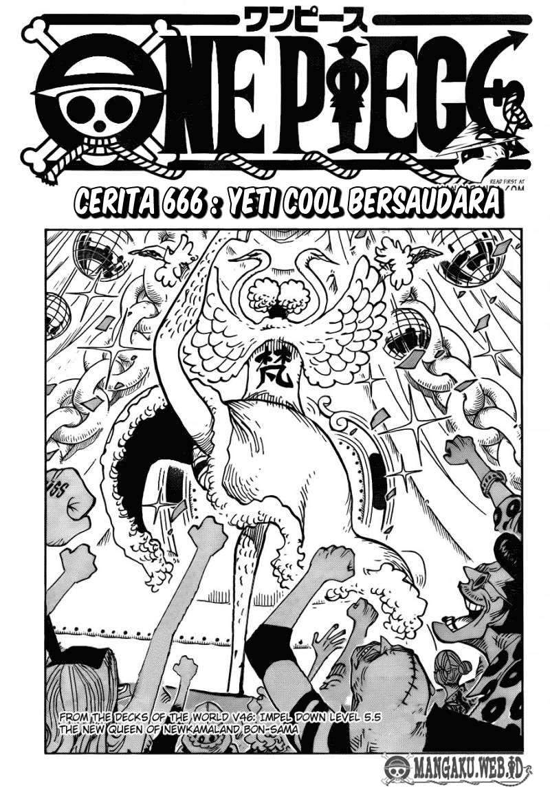 One Piece Chapter 666 Halaman 2