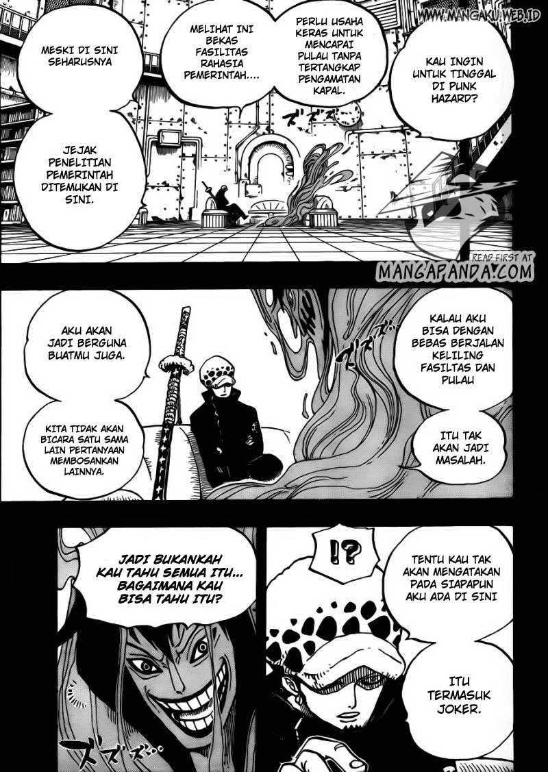 One Piece Chapter 666 Halaman 6