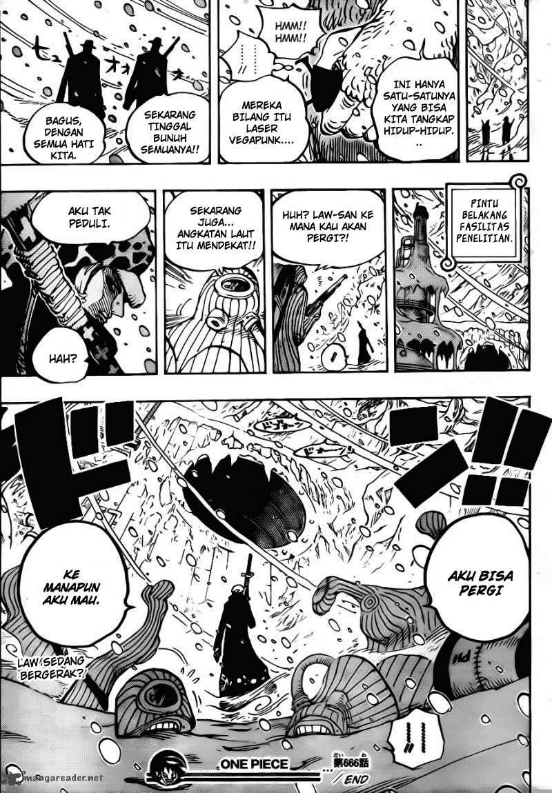 One Piece Chapter 666 Halaman 18