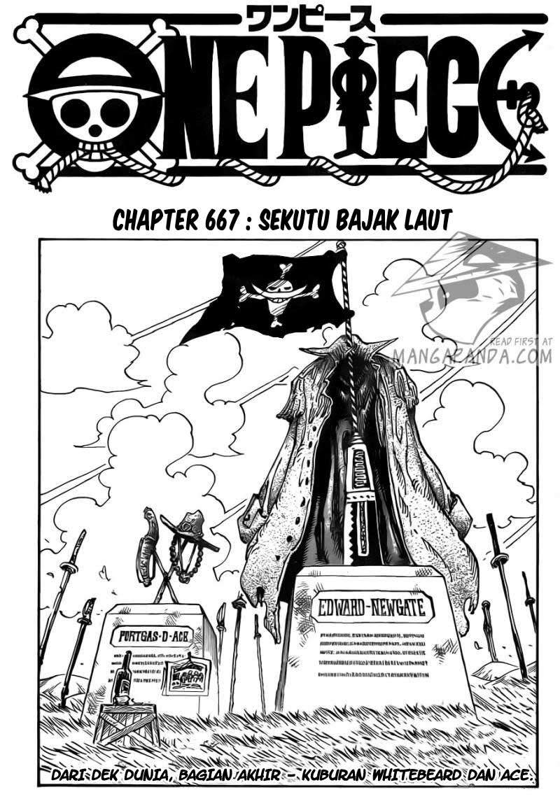 One Piece Chapter 668 Halaman 2
