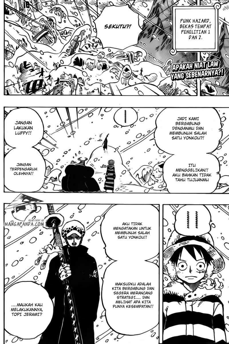 One Piece Chapter 668 Halaman 3
