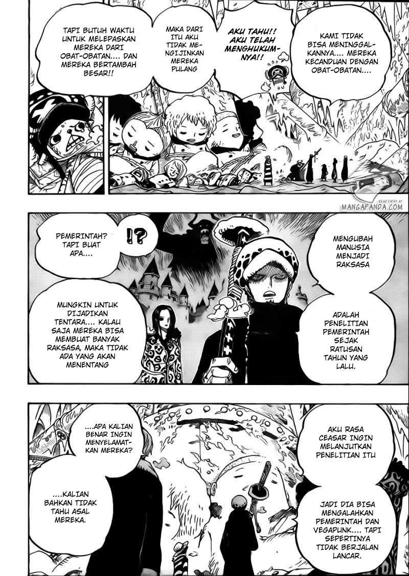 One Piece Chapter 668 Halaman 9