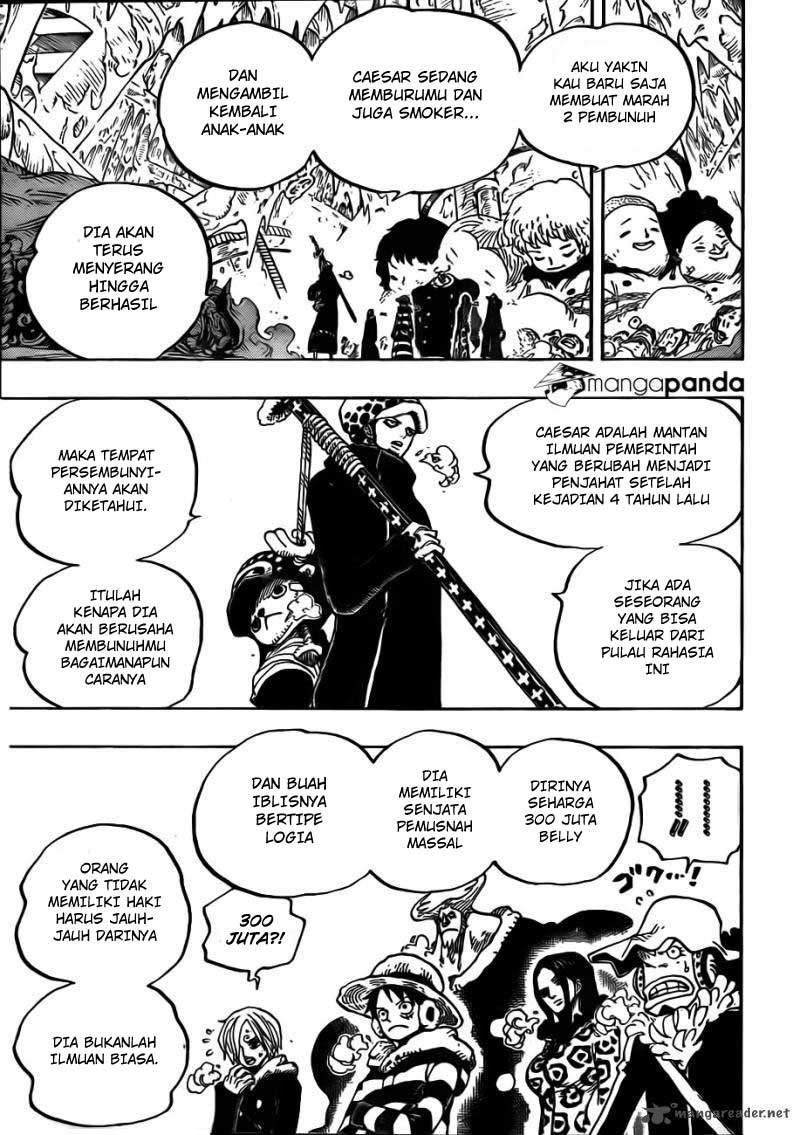 One Piece Chapter 668 Halaman 12