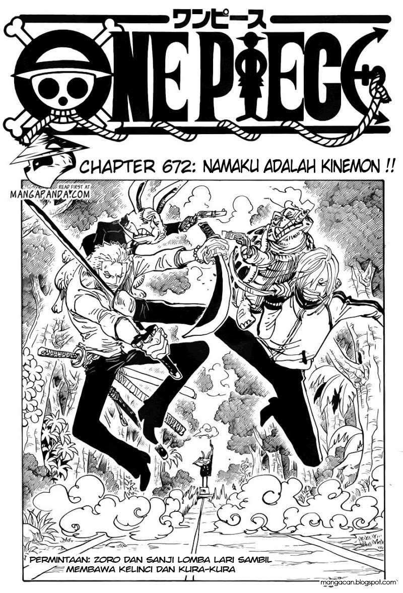 One Piece Chapter 672 Halaman 2