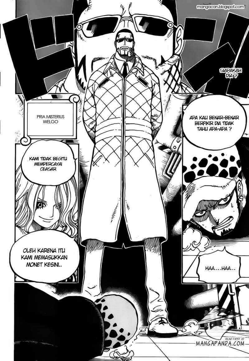 One Piece Chapter 672 Halaman 3