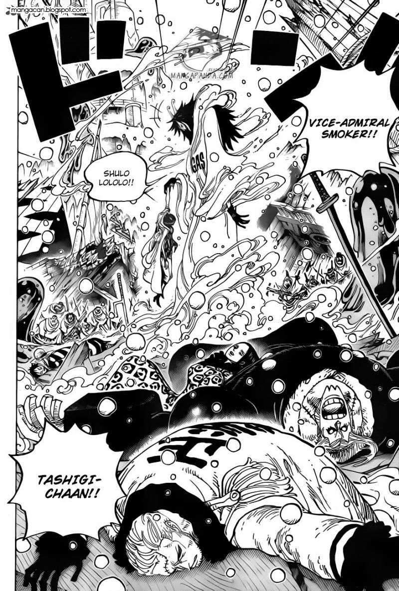 One Piece Chapter 672 Halaman 7