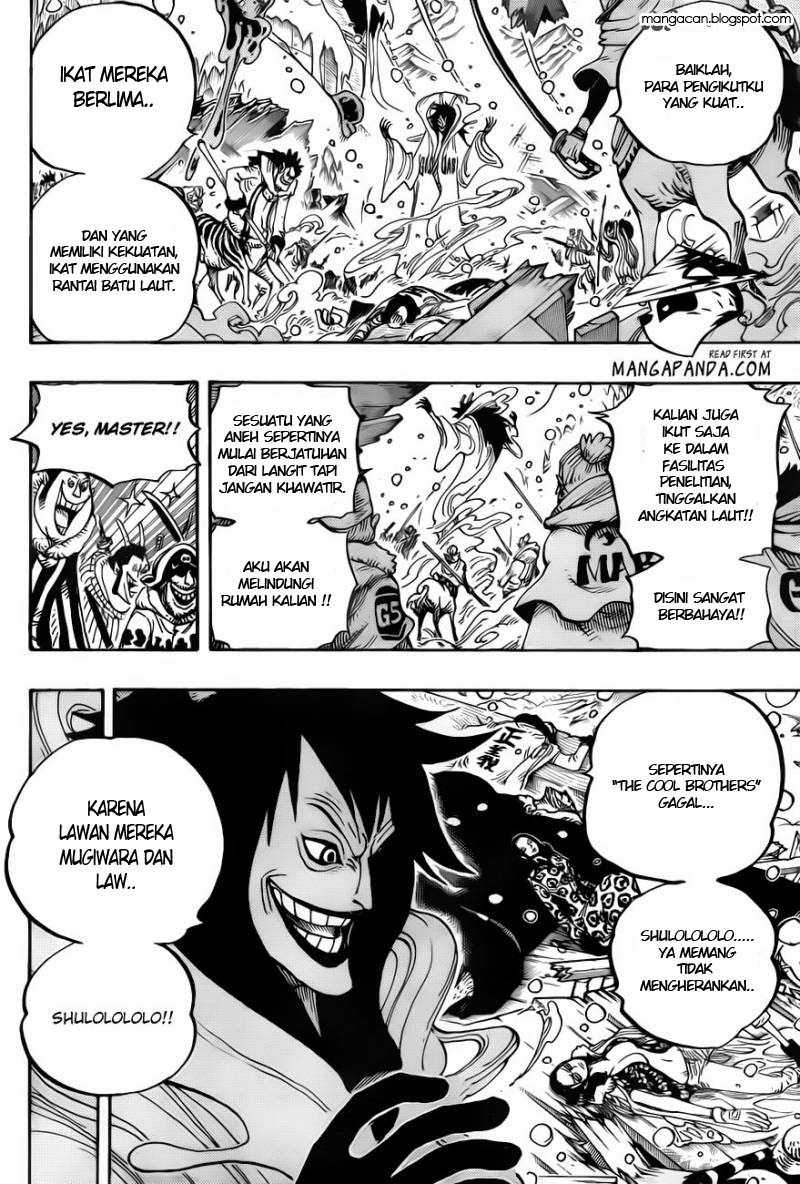 One Piece Chapter 672 Halaman 9