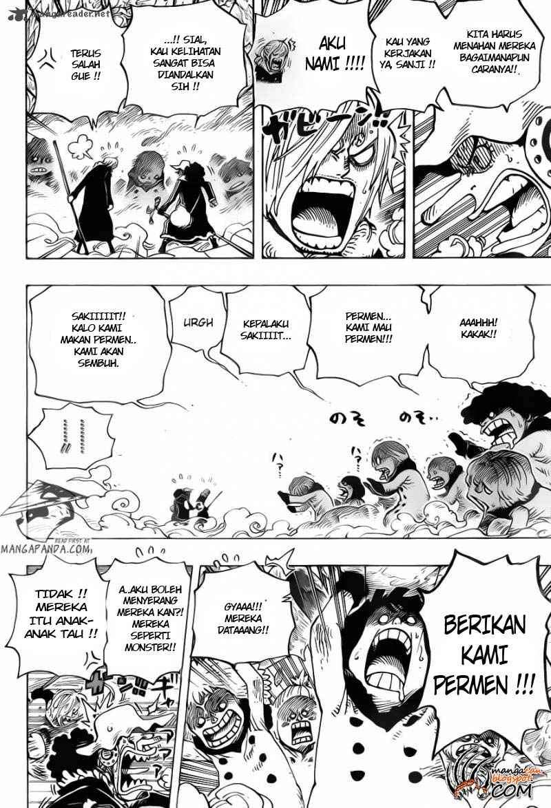 One Piece Chapter 673 Halaman 6