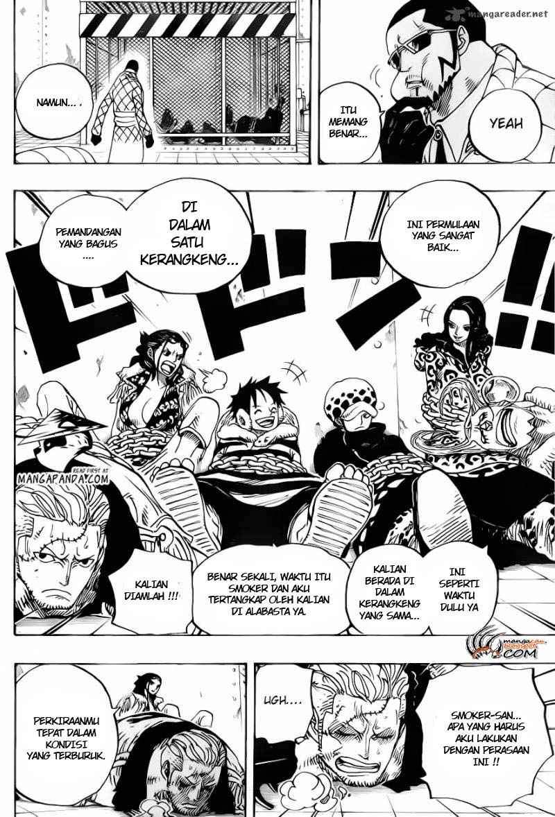 One Piece Chapter 673 Halaman 16