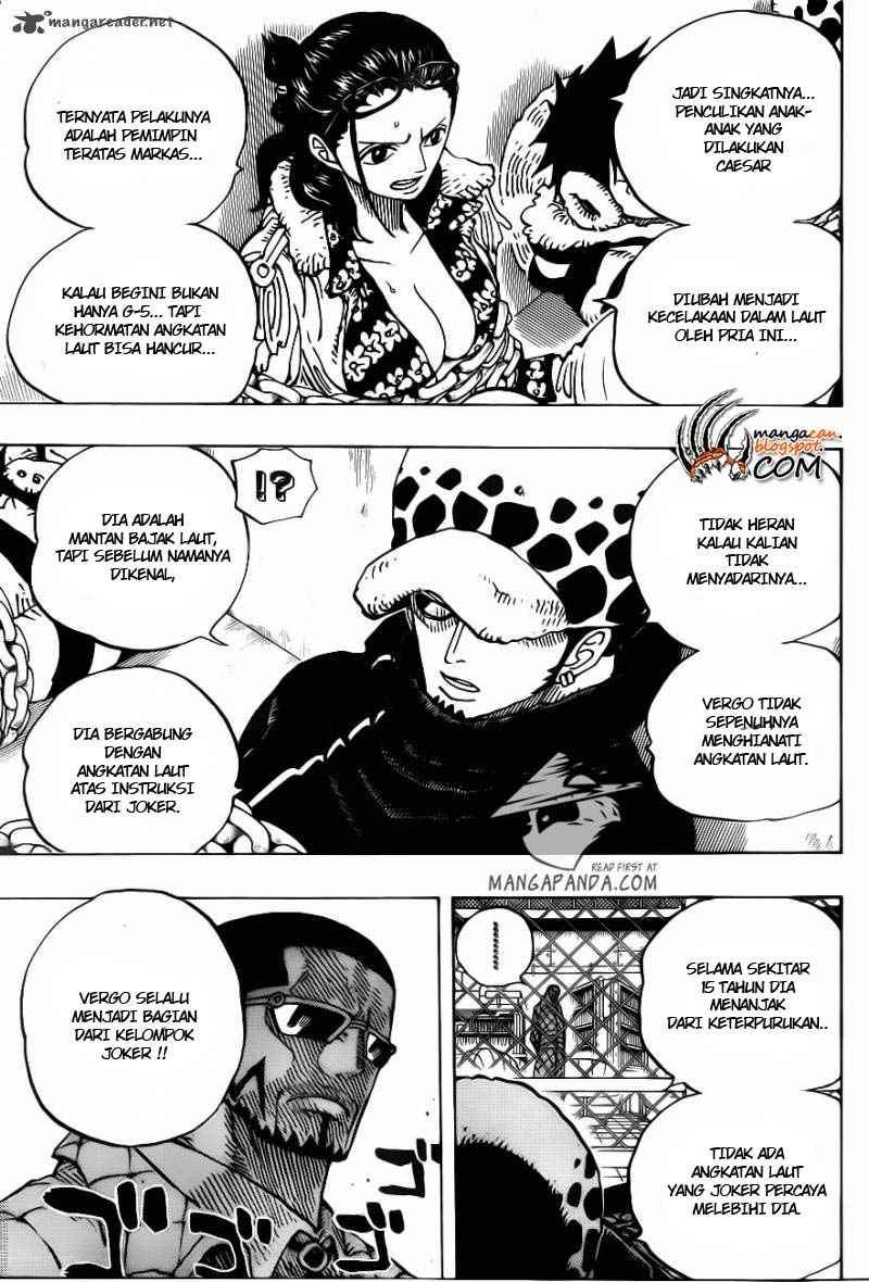 One Piece Chapter 673 Halaman 17