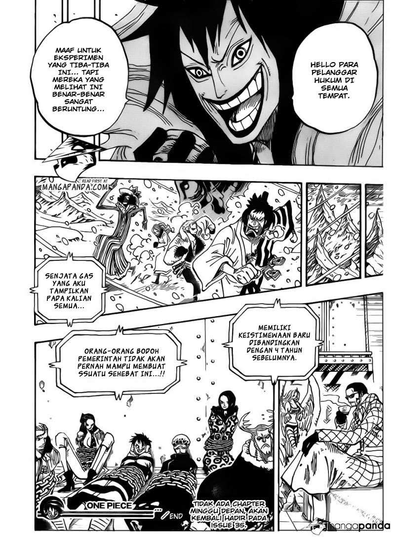 One Piece Chapter 674 Halaman 17