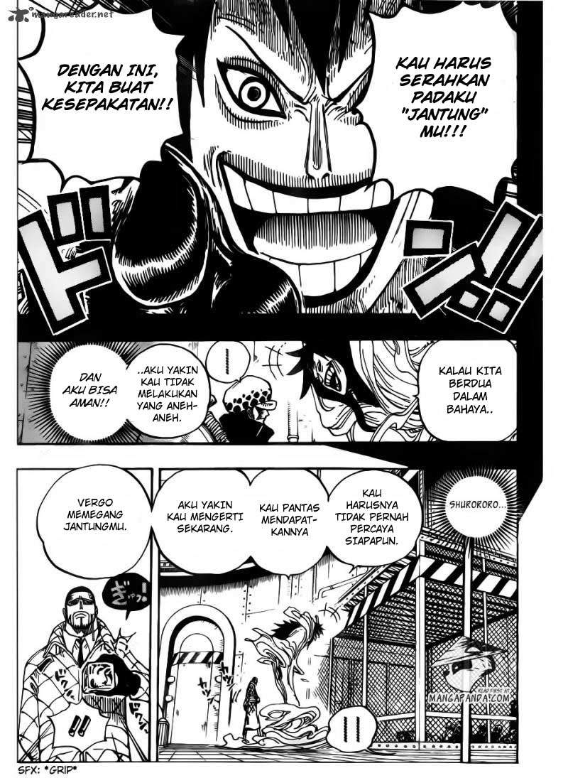 One Piece Chapter 675 Halaman 10