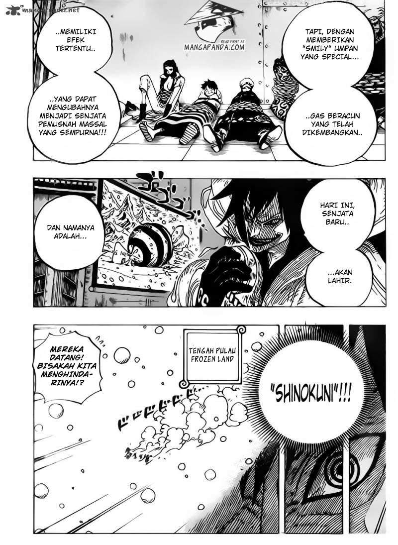 One Piece Chapter 675 Halaman 15