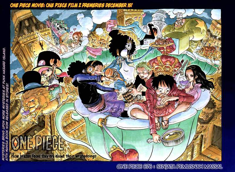One Piece Chapter 676 Halaman 2
