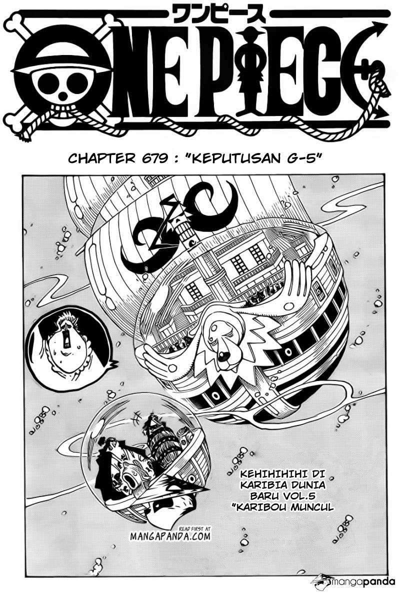 One Piece Chapter 679 Halaman 2
