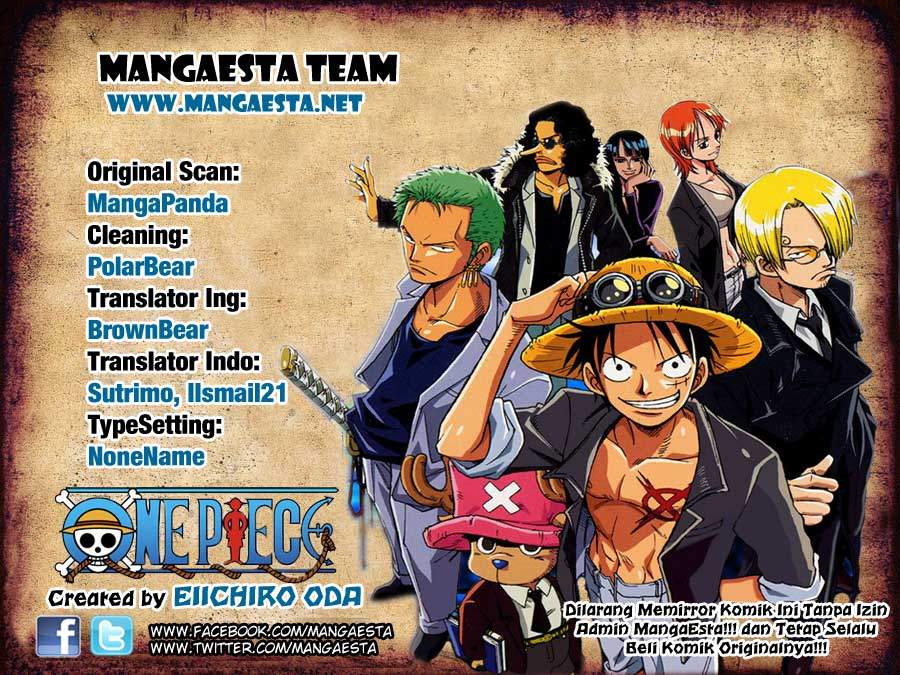 One Piece Chapter 681 Halaman 2