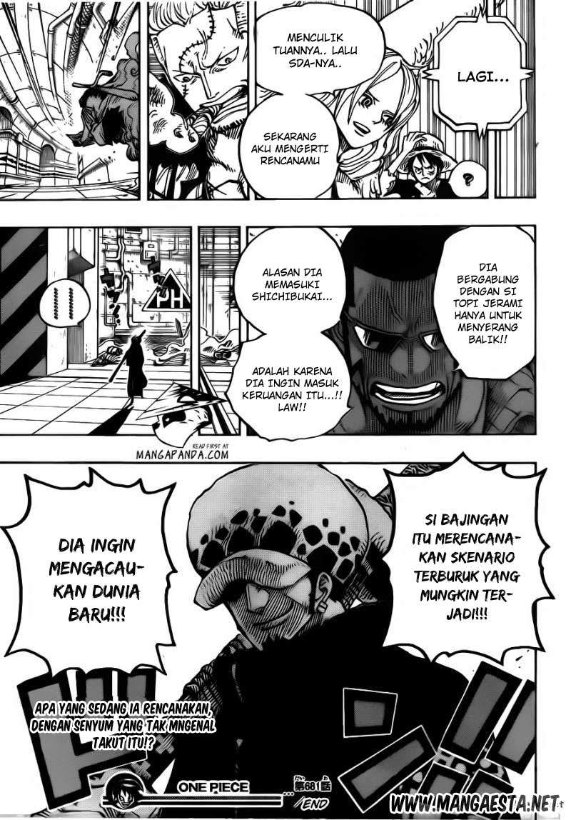 One Piece Chapter 681 Halaman 20