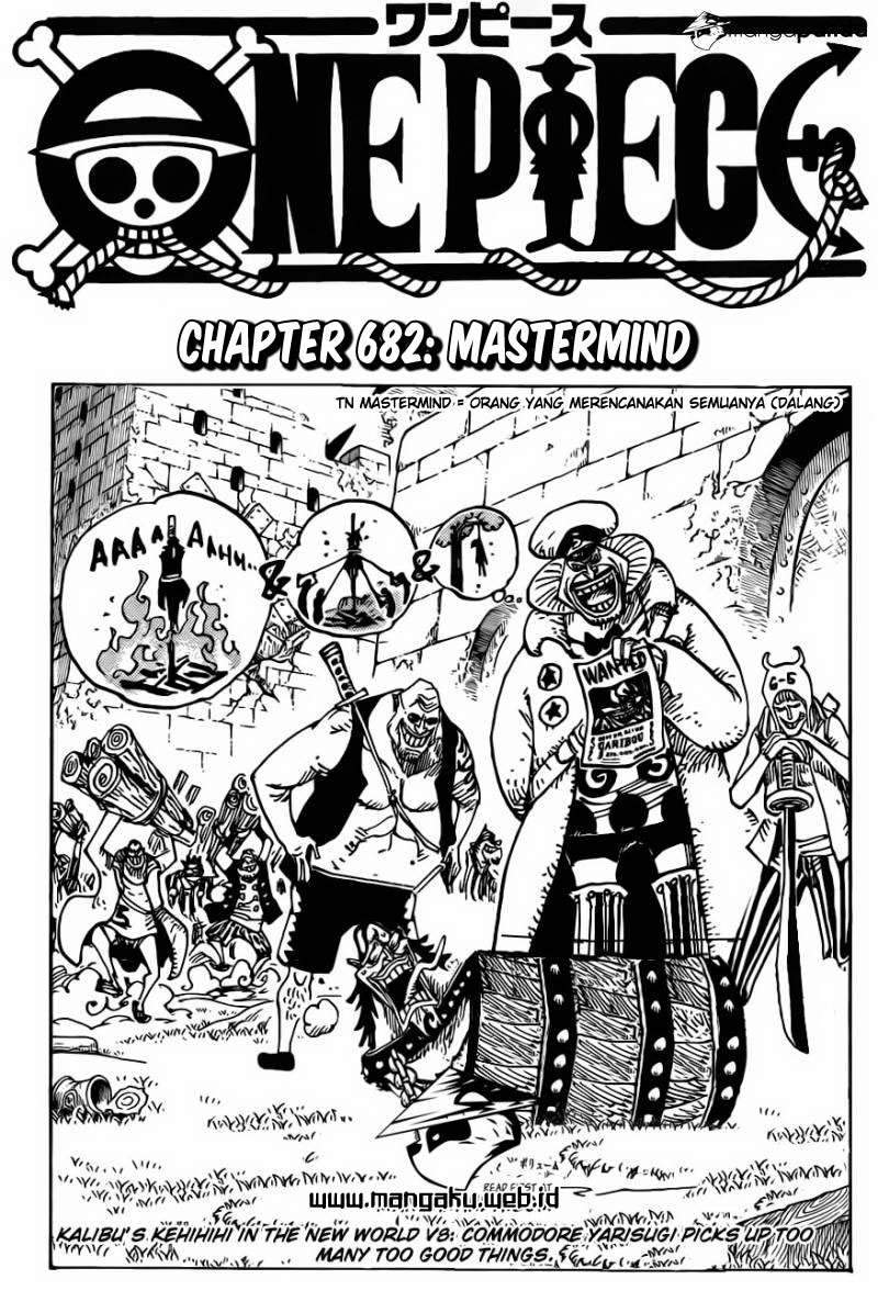 One Piece Chapter 682 Halaman 3