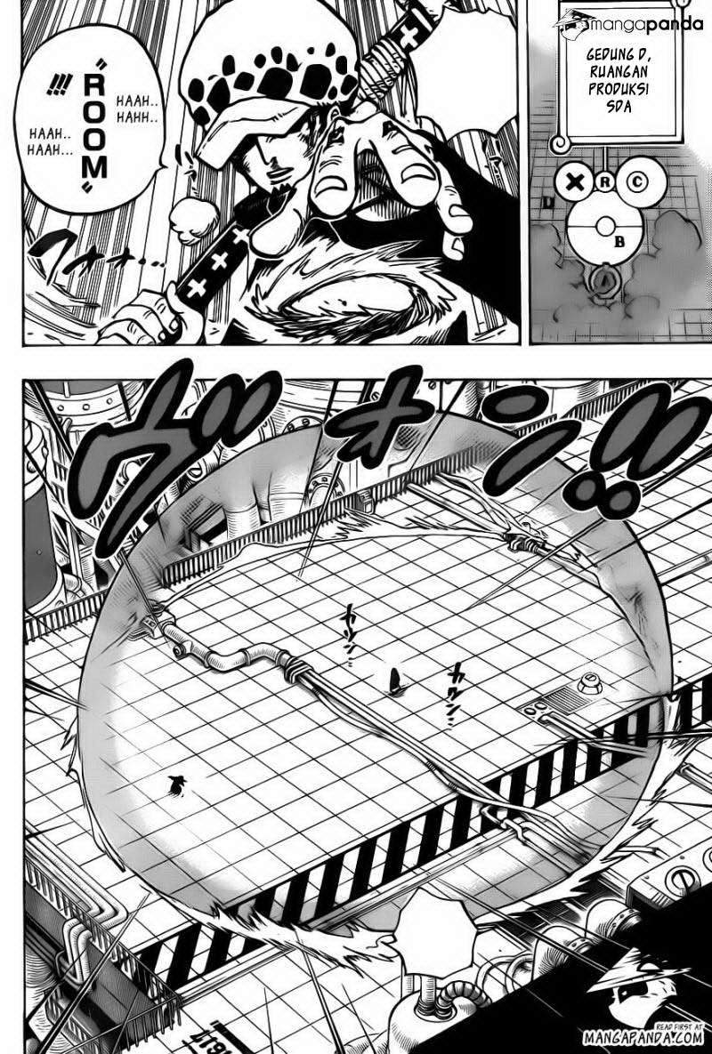 One Piece Chapter 683 Halaman 15