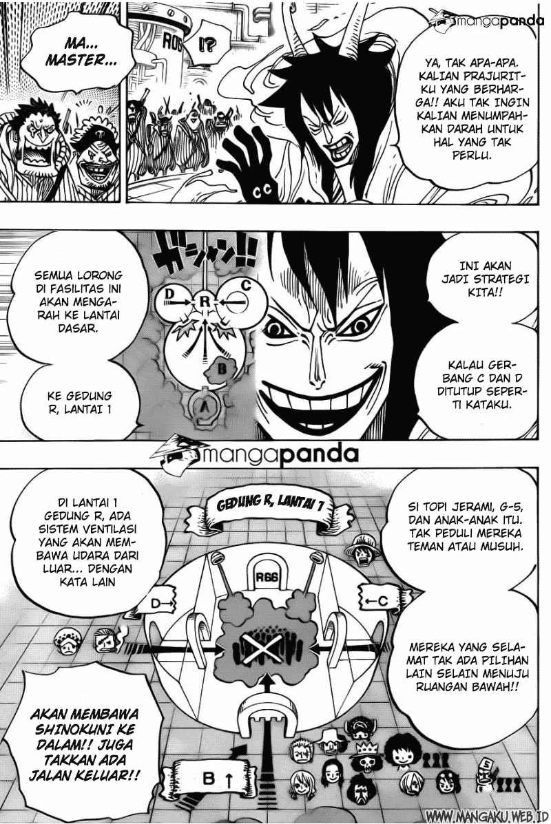 One Piece Chapter 684 Halaman 14