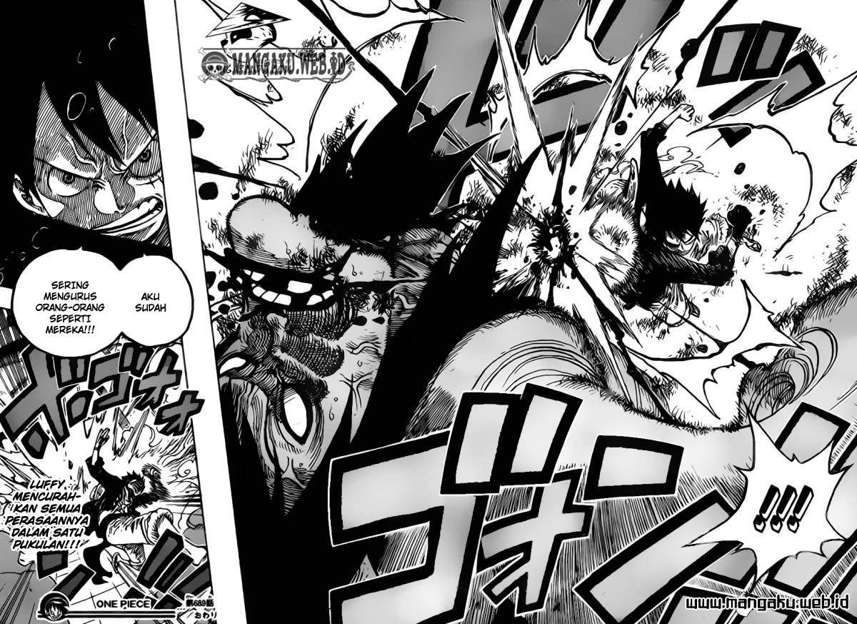 One Piece Chapter 689 Halaman 17