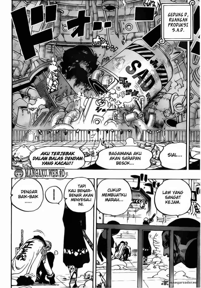 One Piece Chapter 691 Halaman 5
