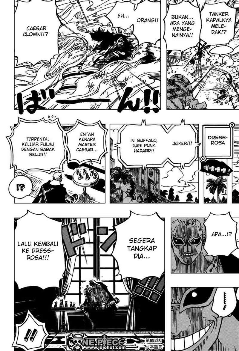 One Piece Chapter 692 Halaman 17