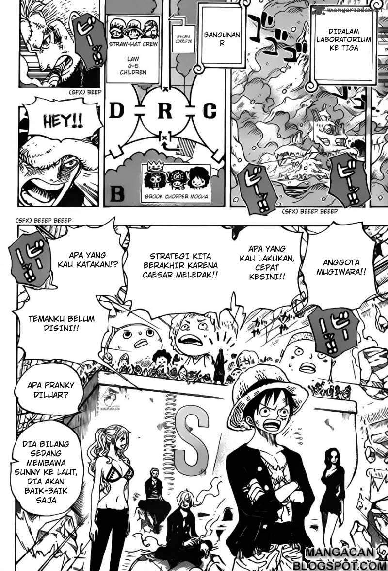 One Piece Chapter 693 Halaman 10