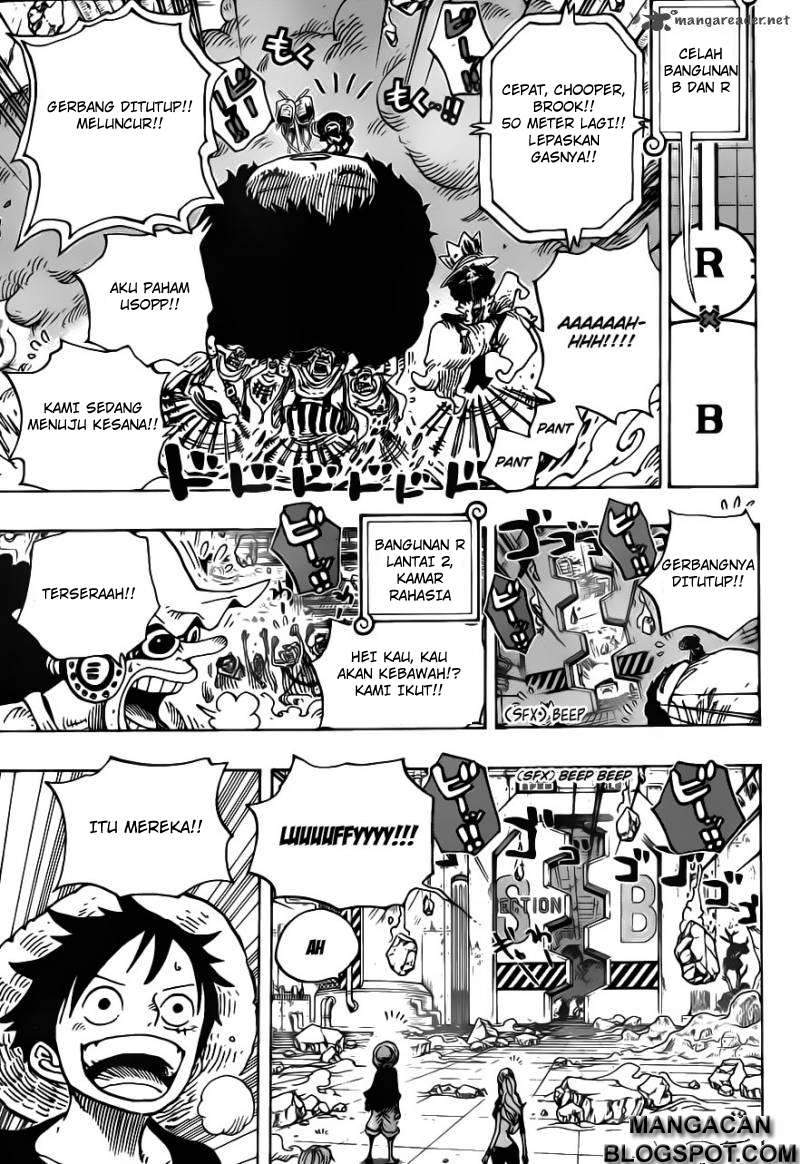 One Piece Chapter 693 Halaman 11
