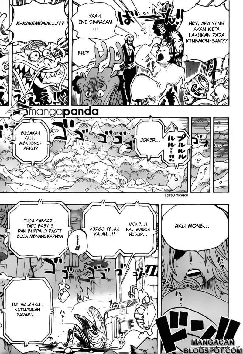 One Piece Chapter 693 Halaman 13