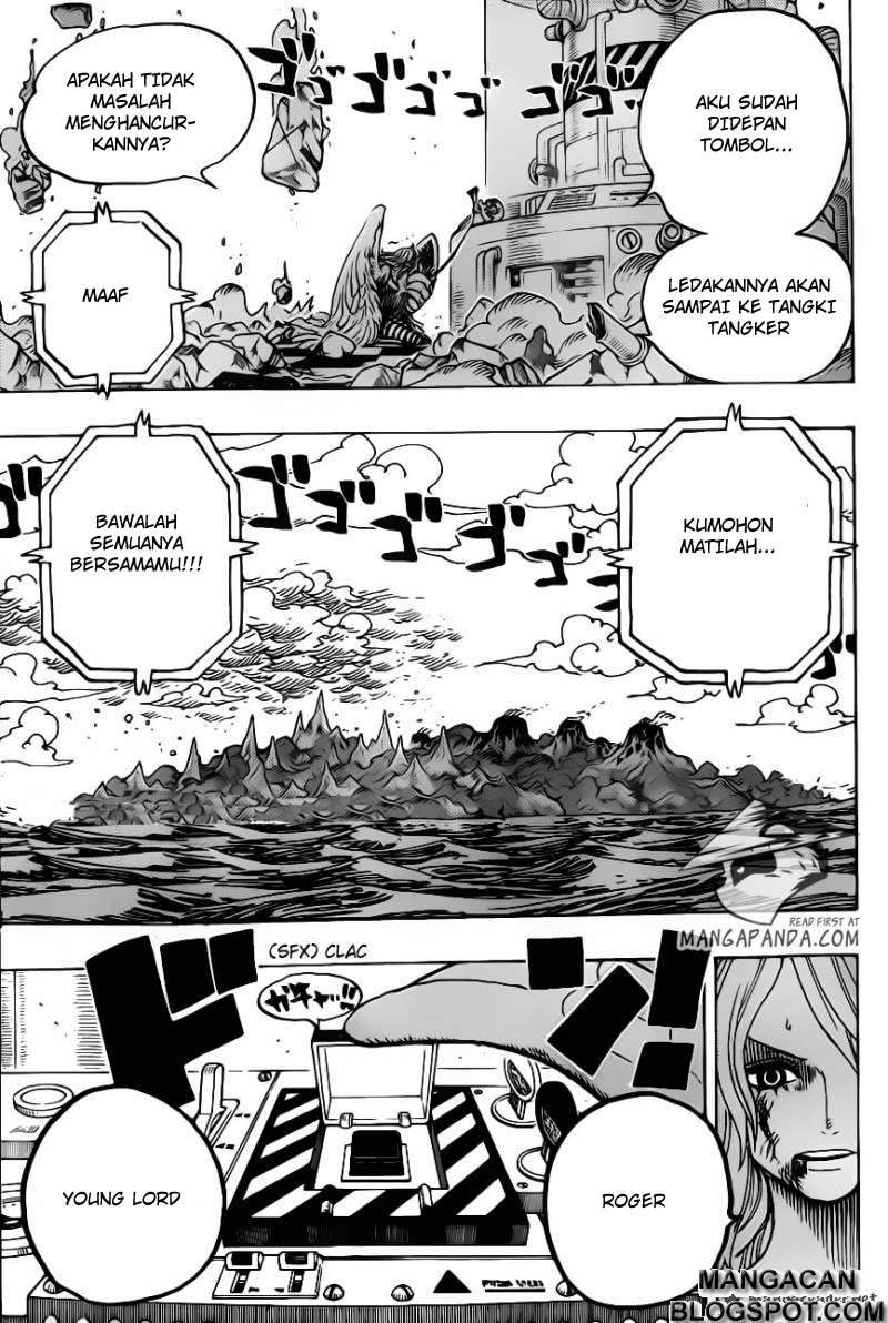 One Piece Chapter 693 Halaman 15
