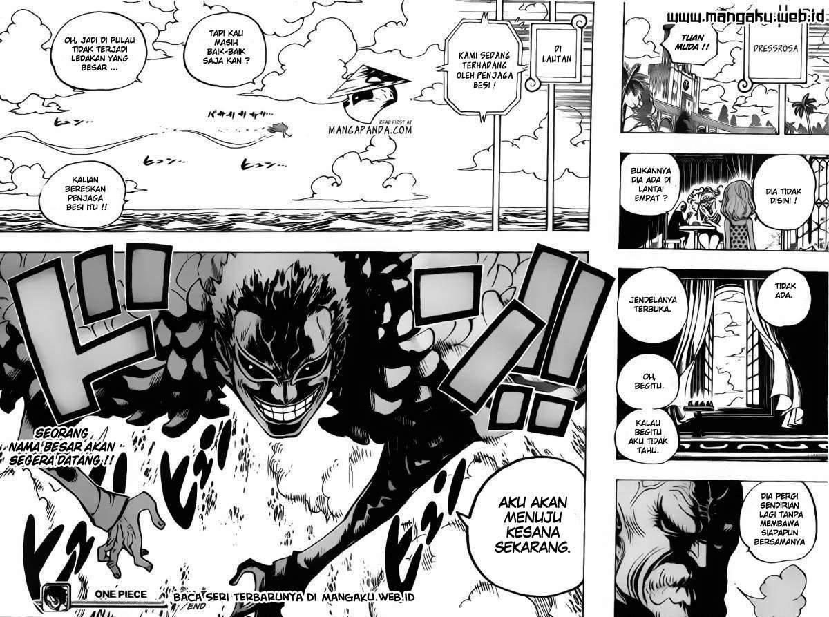 One Piece Chapter 694 Halaman 17