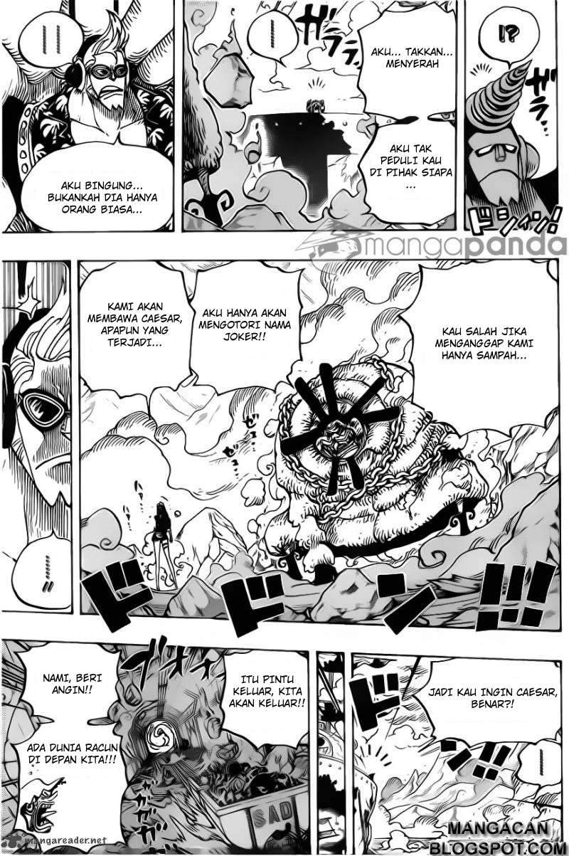 One Piece Chapter 695 Halaman 6