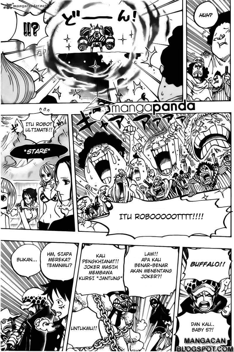 One Piece Chapter 695 Halaman 8