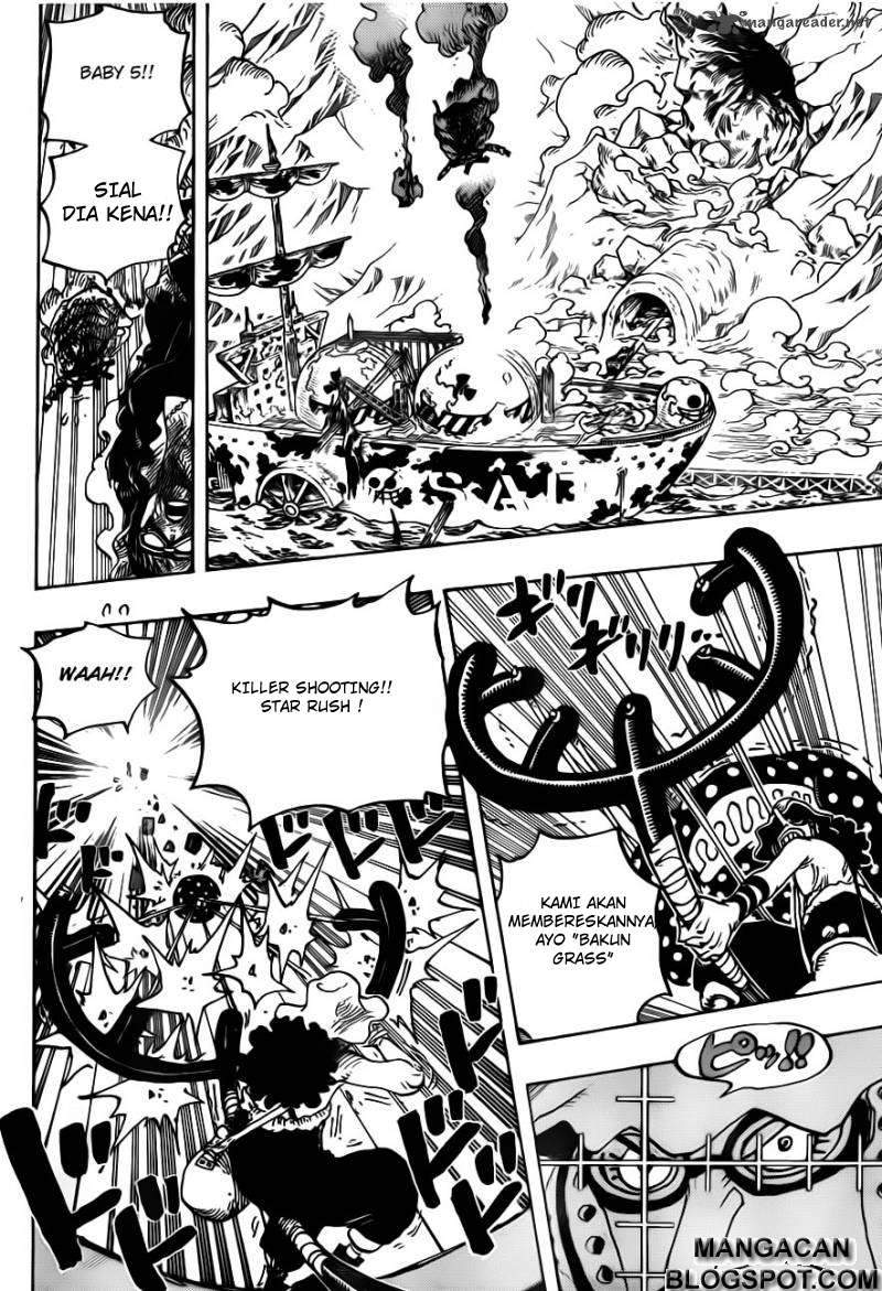 One Piece Chapter 695 Halaman 14