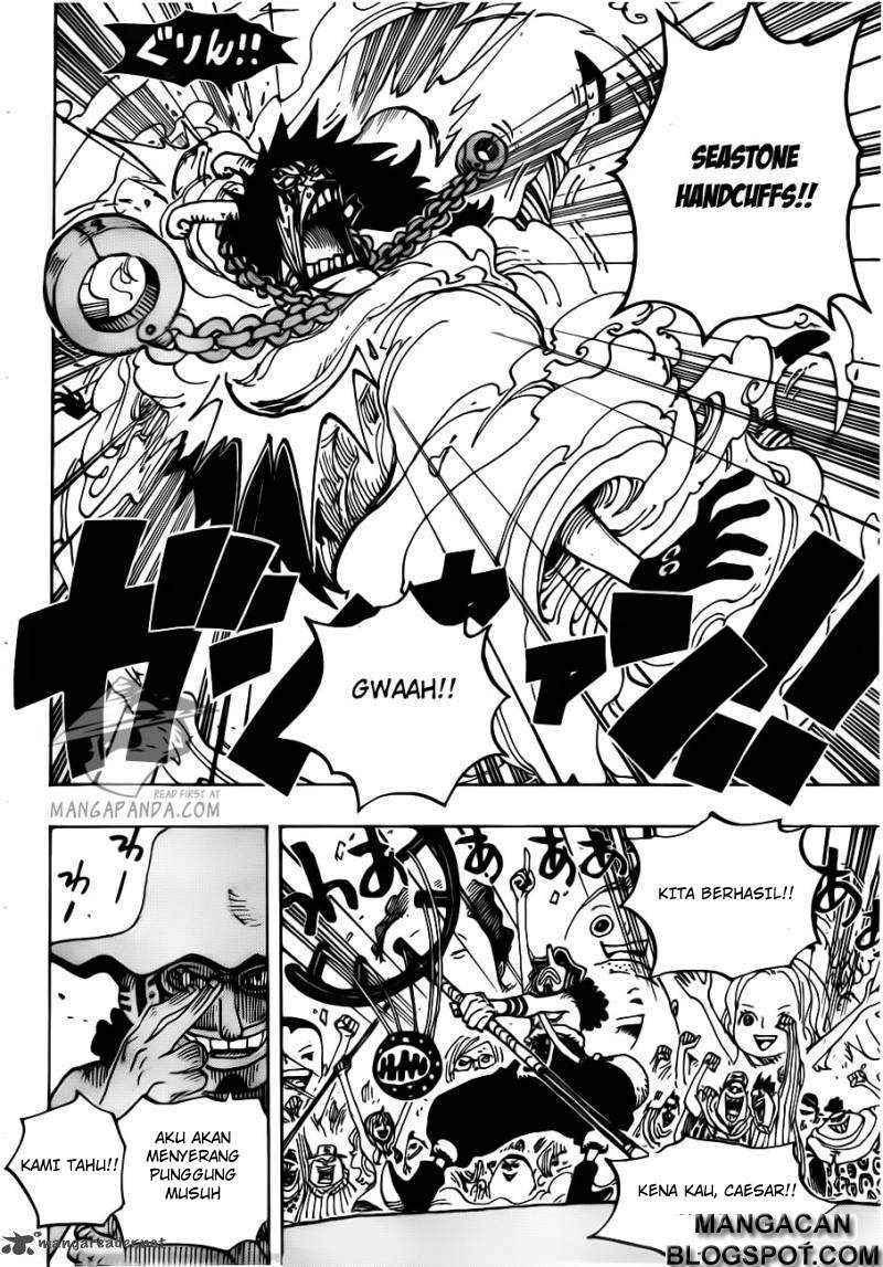 One Piece Chapter 695 Halaman 16
