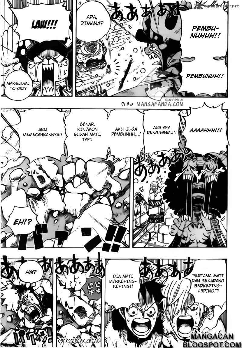One Piece Chapter 696 Halaman 5