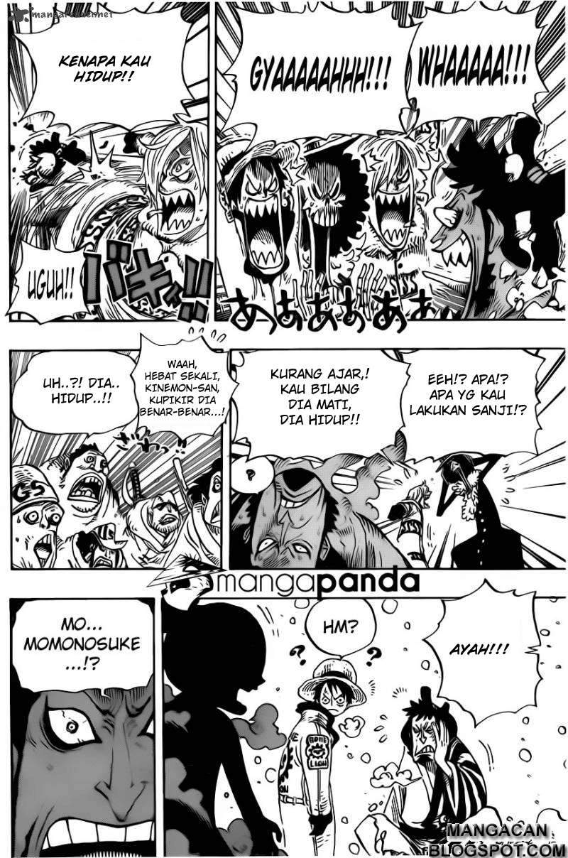 One Piece Chapter 696 Halaman 6