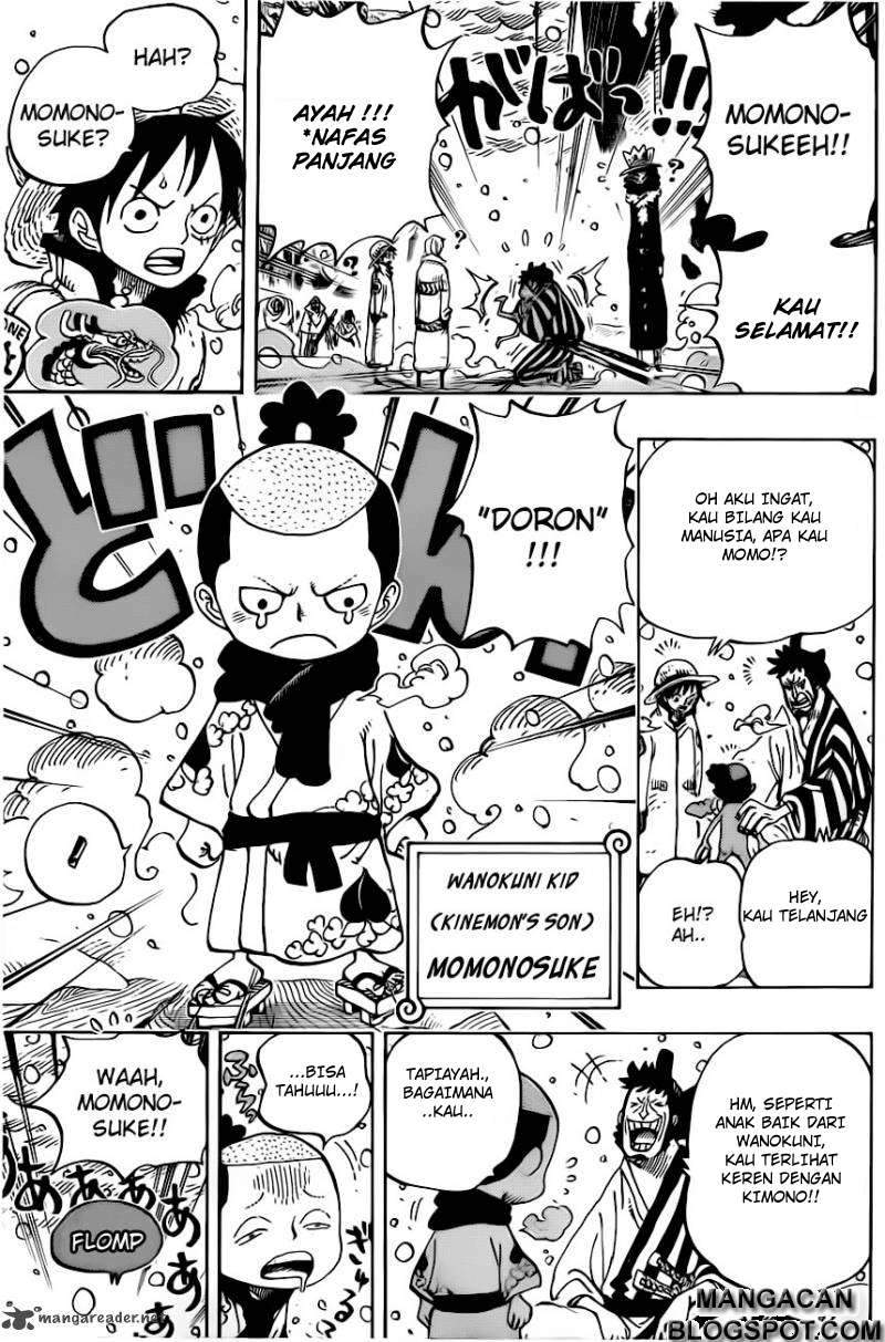 One Piece Chapter 696 Halaman 7