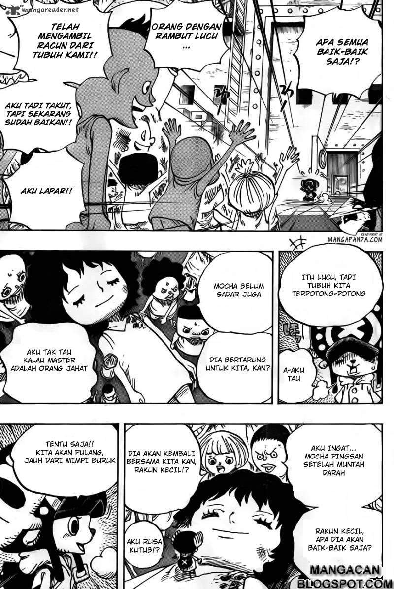 One Piece Chapter 696 Halaman 9