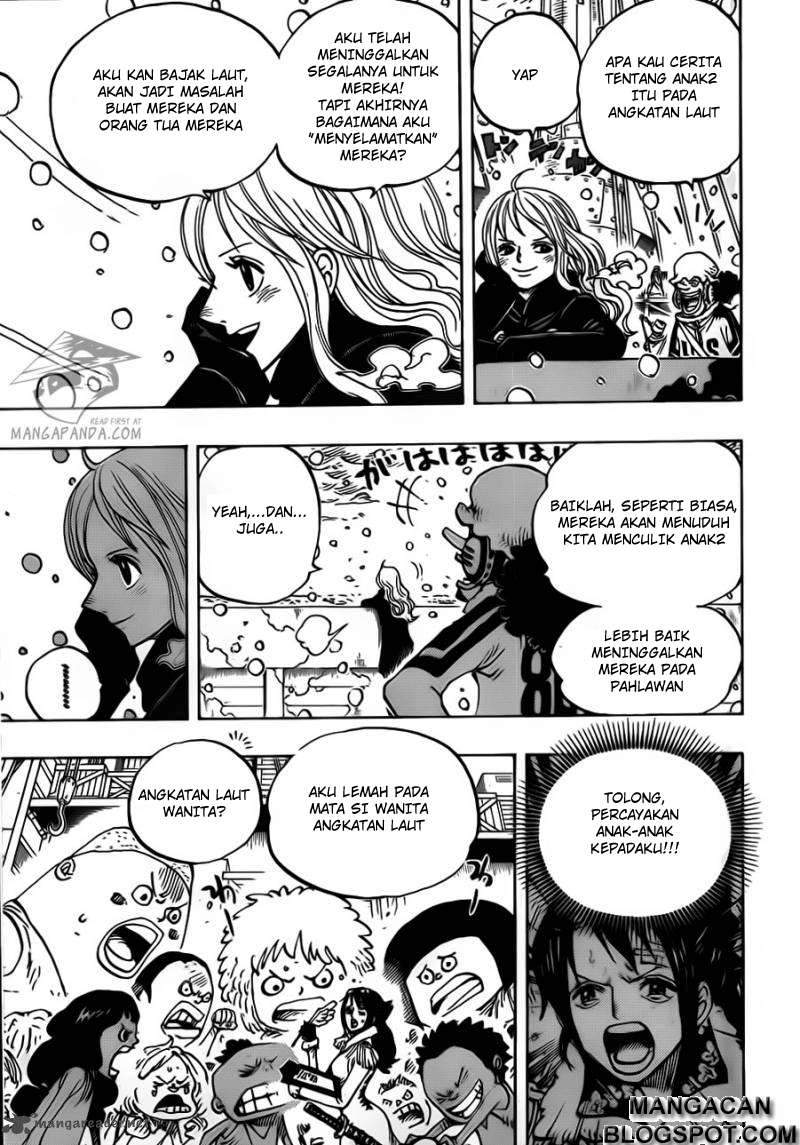 One Piece Chapter 696 Halaman 11