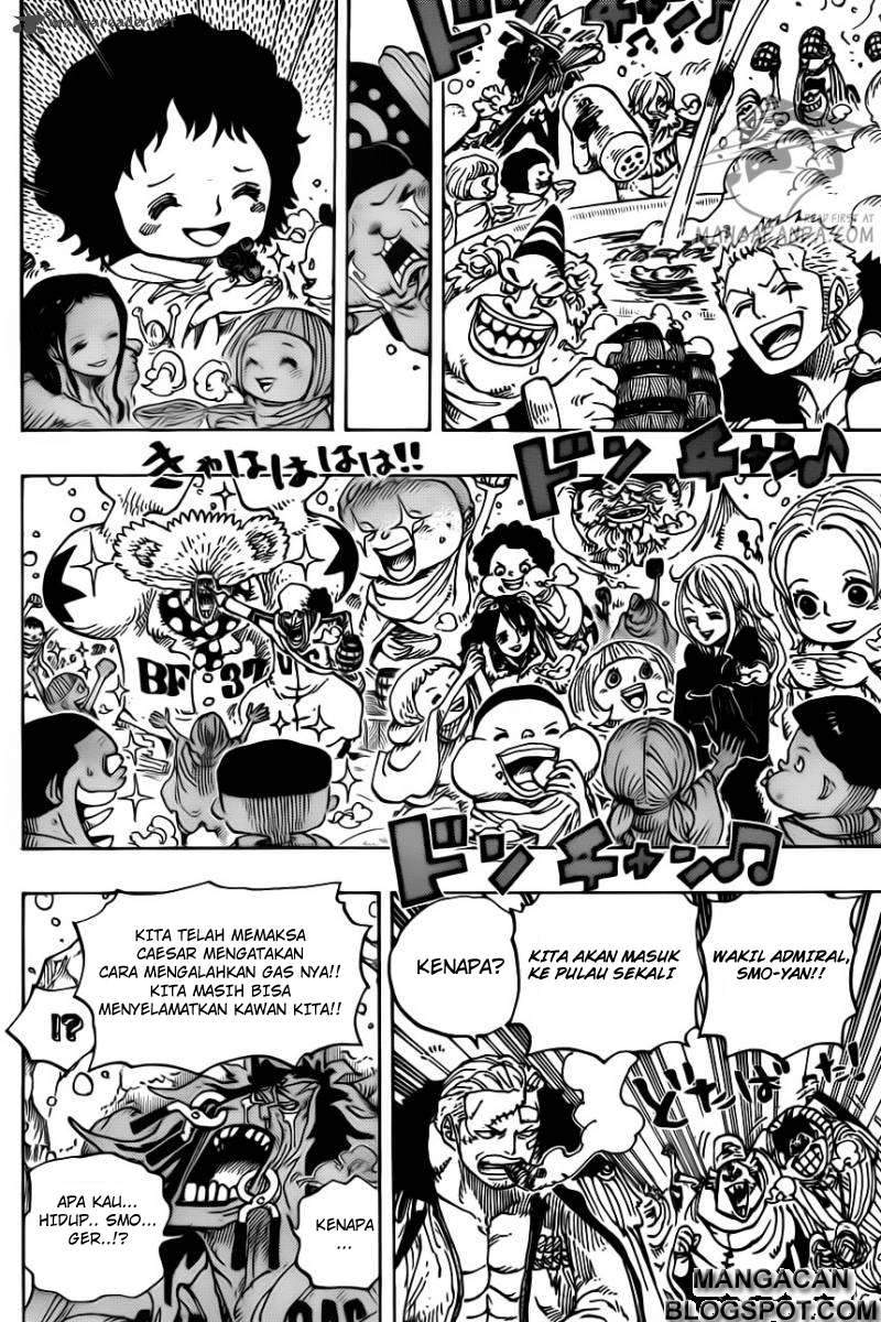 One Piece Chapter 696 Halaman 18
