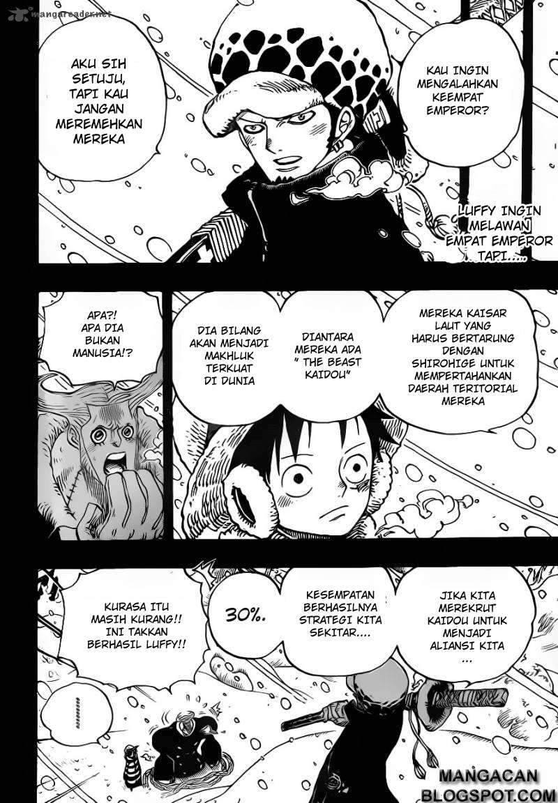 One Piece Chapter 697 Halaman 2