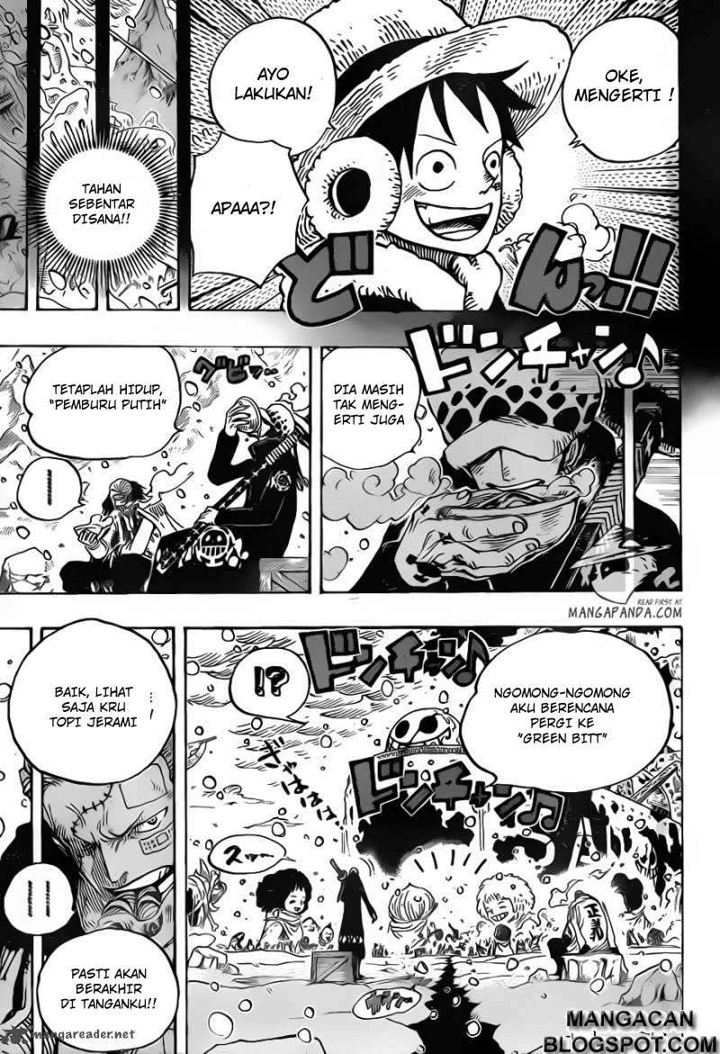 One Piece Chapter 697 Halaman 3