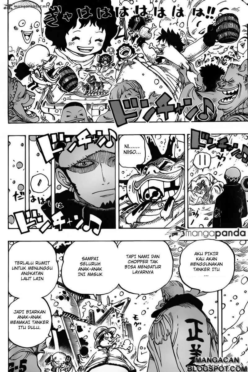 One Piece Chapter 697 Halaman 4