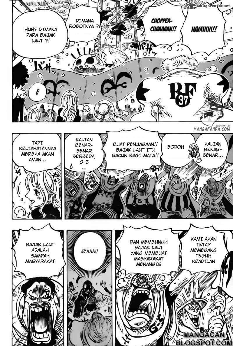 One Piece Chapter 697 Halaman 6